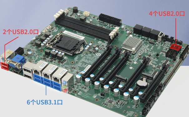 工控机主板扩展卡槽 工控机主板扩展卡槽