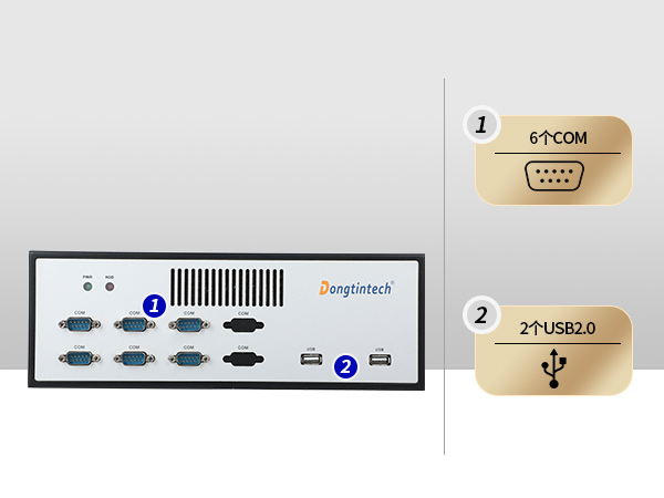 星亿桌面式工控机,迷你工业主机,EPC-3100