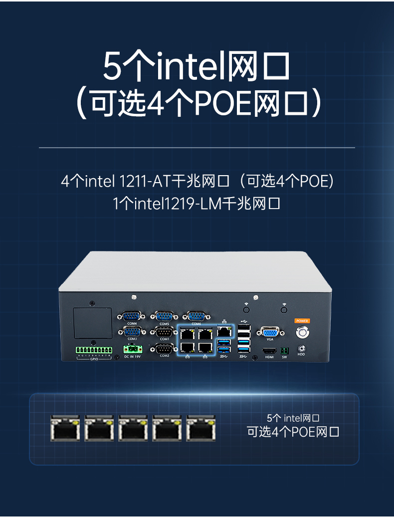 星亿嵌入式工控机,5网口6串口工业电脑,DTB-3065-H110.jpg