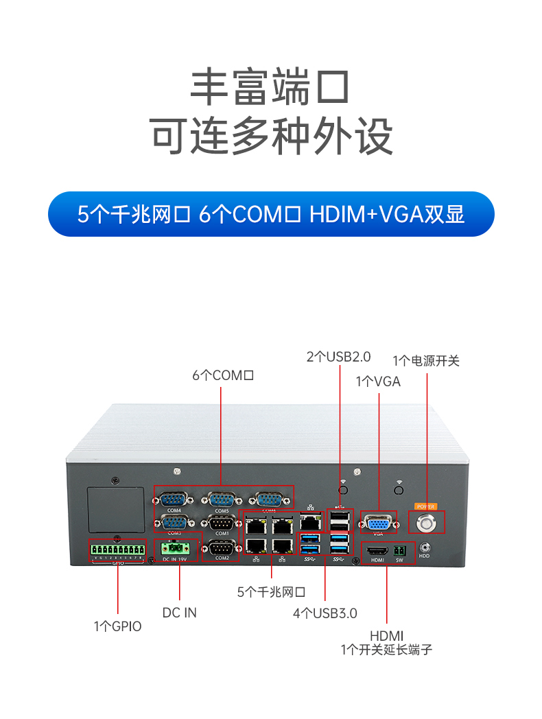 星亿嵌入式工控机,5网口6串口工业电脑,DTB-3065-H110.jpg