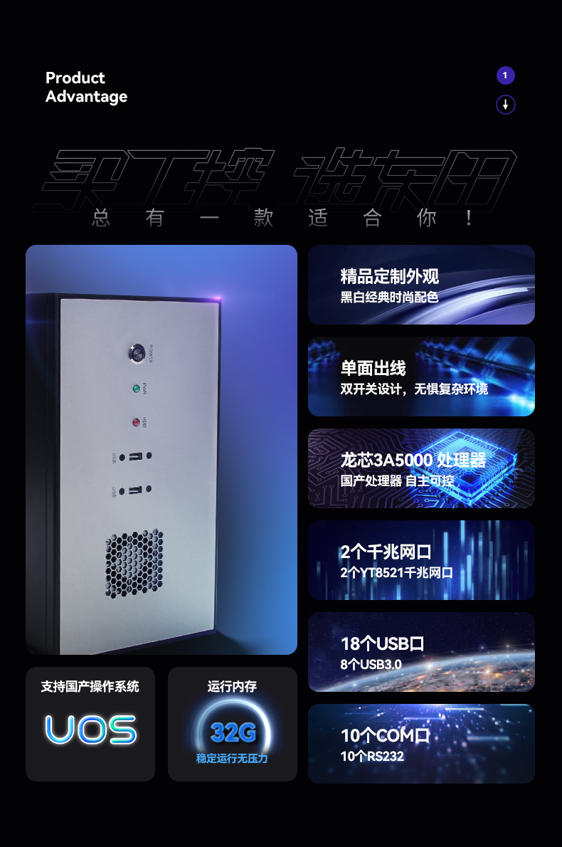 星亿国产化工控主机,自主研发龙芯CPU,DT-5307-H3A5KMC.jpg