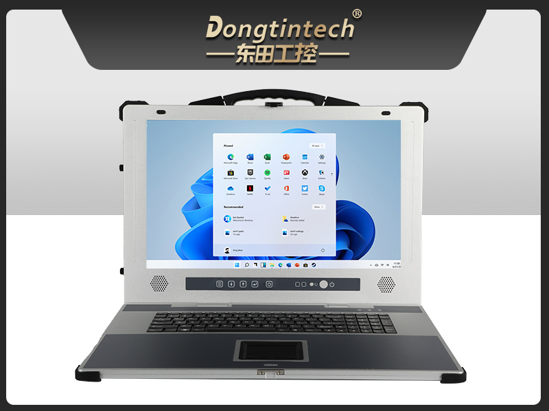 星亿加固便携机,17寸下翻式无人机指挥工作站,DTG-1417ZD-BQ670MA1