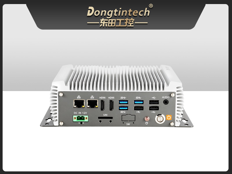 无风扇嵌入式工控机,AGV机器人工业主机6个USB口,DTB-3095-J6412