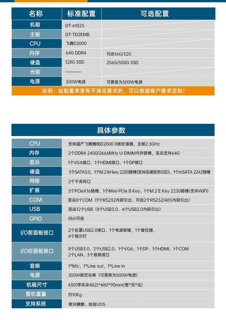 星亿国产飞腾服务器,金融行业工控电脑,DT-61025-TD2KMB.jpg