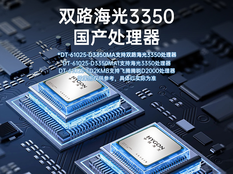 星亿国产飞腾工控机,银河麒麟系统工控计算机,DT-61025-FD2KMB