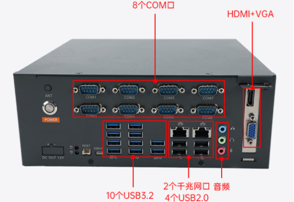 星亿飞腾D3000工控机端口.png 星亿飞腾D3000工控机端口.png