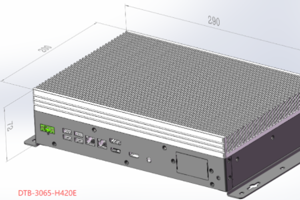 星亿嵌入式工控机尺寸.png 星亿嵌入式工控机尺寸.png