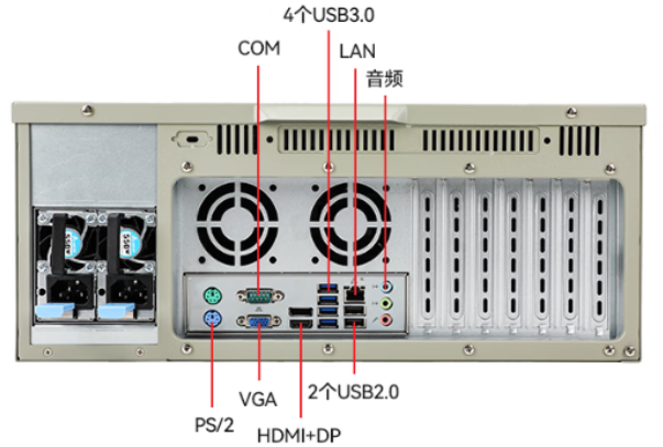 星亿国产4U工控机端口.png 星亿国产4U工控机端口.png