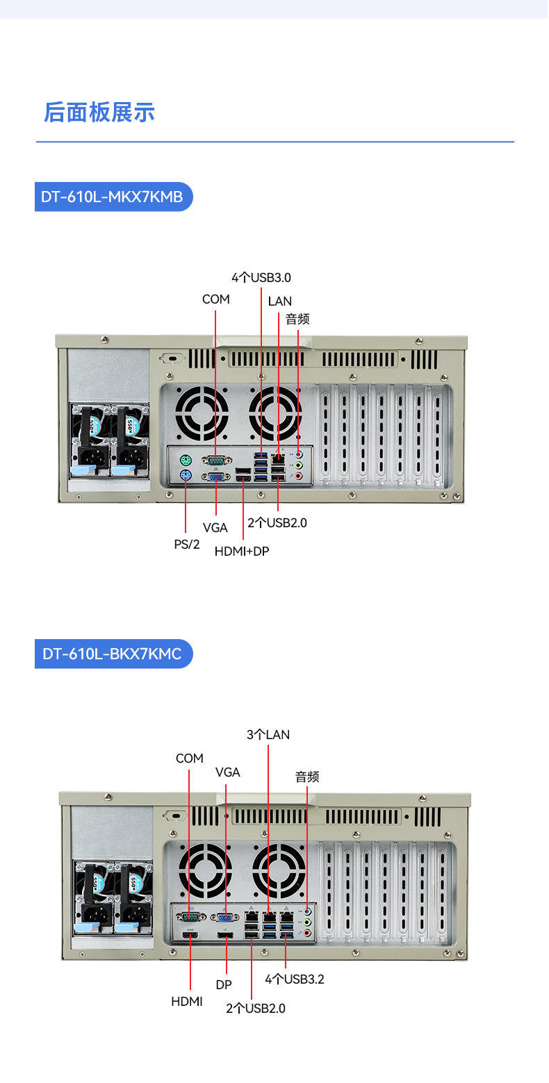 星亿4U国产化工控机,兆芯KX-7000系列CPU,原生支持麒麟/UOS系统,DT-610L-MKX7KMB.jpg 星亿4U国产化工控机,兆芯KX-7000系列CPU,原生支持麒麟/UOS系统,DT-610L-MKX7KMB.jpg
