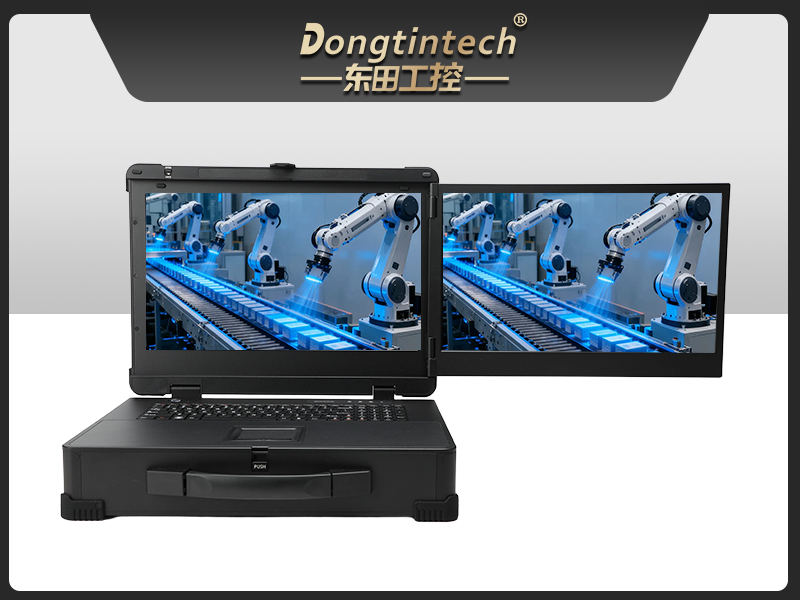 17.3寸双屏加固机,酷睿9代带独显便携机,DTG-2173CU-JH110MC2