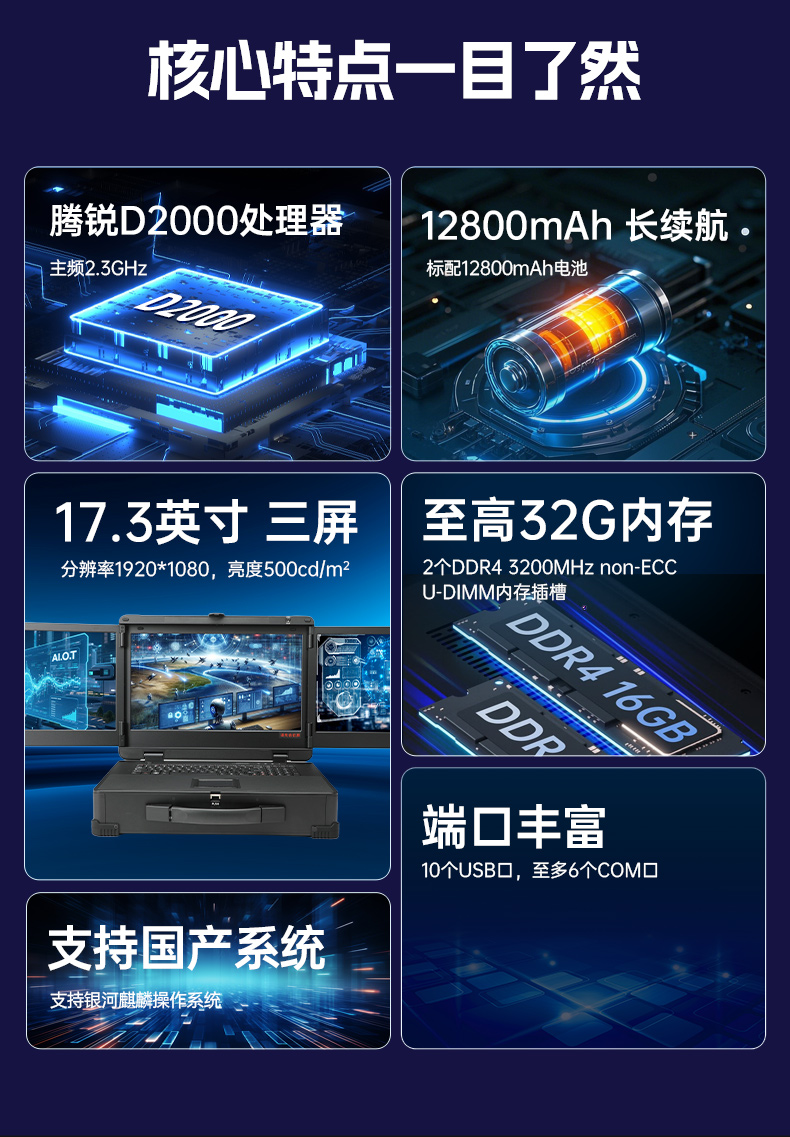 17.3寸三屏便携加固机,飞腾D2000信创一体机,DTG-3173CU-BD2KMC.jpg
